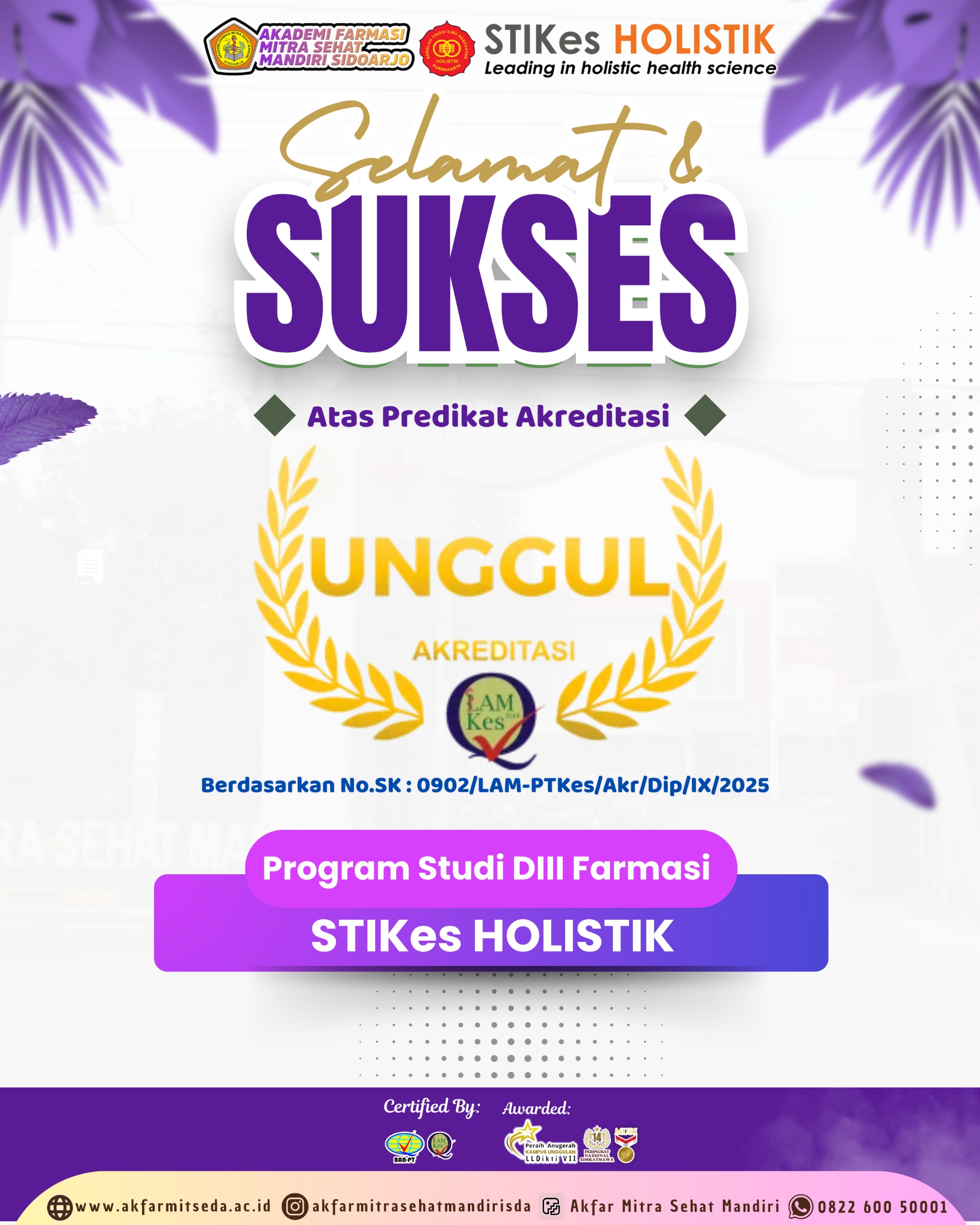 Terima kasih bagi yang sudah mengucapkan.